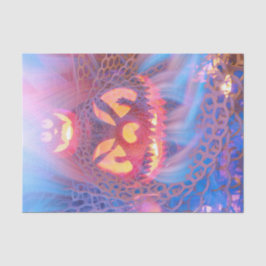 Halloween Jack-O-Lantern Pompoen Schattigee Herfst Tissuepapier