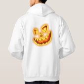 Halloween Jack O Lantern Pompoen T-Shirt (Achterkant)