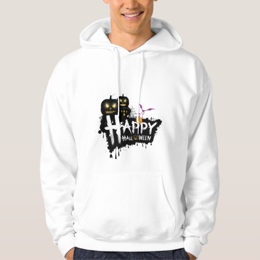 Halloween Jack O Lantern Pompoen T-Shirt (Voorkant)