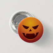 Halloween Jack O Lantern Pumpkin Button (Voorkant /achterkant)