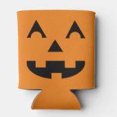 Halloween Jack O Lantern Pumpkin Face Blikjeskoeler (Achterkant)