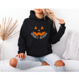 Halloween Jack O Lantern Pumpkin Face Hoodie