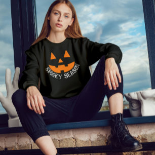 Halloween Jack O Lantern Pumpkin Face Trui