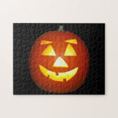 Halloween Jack o Lantern Pumpkin Legpuzzel (Horizontaal)