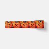Halloween Jack-O-Lantern Pumpkin Satijnen Lint (Voorkant)