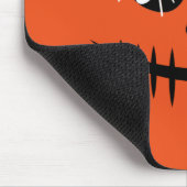 Halloween Jack O Lantern Pumpkin Stitched Mouth Muismat (Hoek)