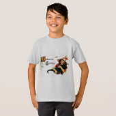 Halloween Jack-o-Lantern Pumpkin Trio T-shirt (Voorkant volledig)