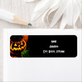 Halloween Jack O' Lantern Return Address Label (Insitu)