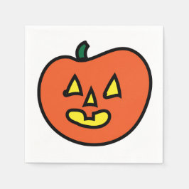 Halloween Jack-o-lantern Servet