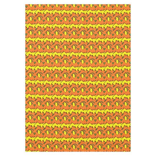 Halloween Jack-O-Lantern & Spider Tablecloth Tafelkleed (Voorkant)