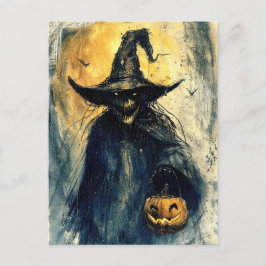 Halloween Jack O Lantern Spooky Seizoen Briefkaart