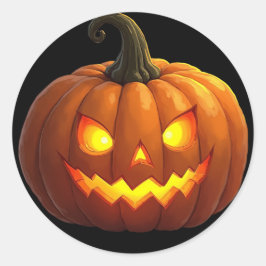 Halloween Jack O' Lantern Sticker