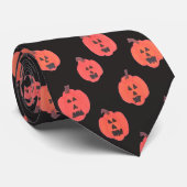 Halloween Jack o Lantern Stropdas (Opgerold)