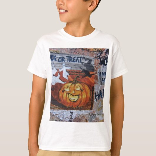 Halloween Jack O' Lantern T-shirt (Voorkant)