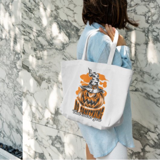 Halloween Jack O Lantern Tote Bag