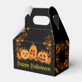 Halloween Jack-O-Lantern Trio Favor Box Bedankdoosjes (Achterkant)
