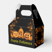 Halloween Jack-O-Lantern Trio Favor Box Bedankdoosjes (Voorkant Zijde)