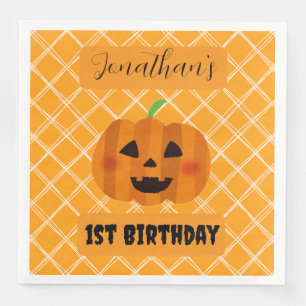 Halloween Jack O Lantern Verjaardagsfeest servette Servet