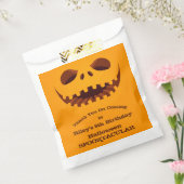 Halloween Jack o' Lantern Verjaardagsfeestje Bedankzakje (Gezegeld)