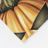 Halloween Jack-O-Lantern wijnpatroon Fleece Deken (Hoek)