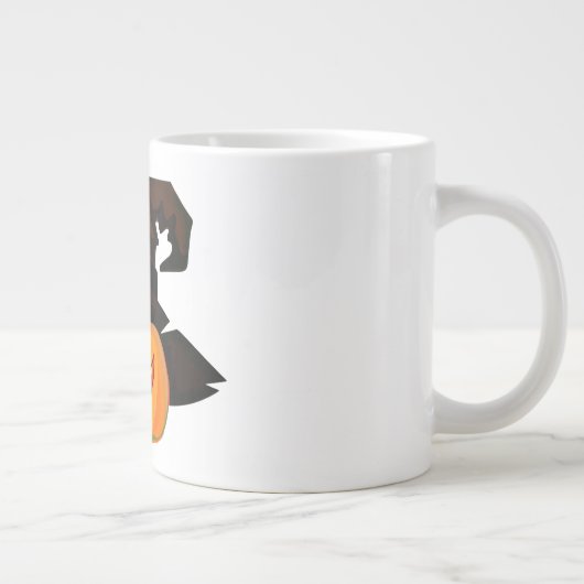 Halloween Jack-O-Lantern-Witch Mok (Rechts)