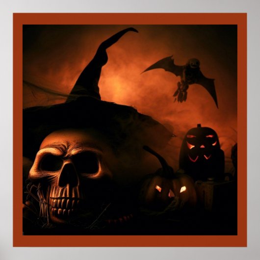Halloween - Jack-O-Lanterns 4 Poster (Voorkant)