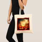 Halloween - Jack-O-Lanterns 8 Canvas tas (Voorkant (product))