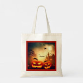 Halloween - Jack-O-Lanterns 8 Canvas tas (Achterkant)