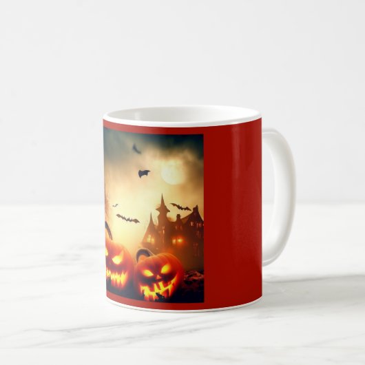 Halloween - Jack-O-Lanterns 8 Mok (Voorkant rechts)