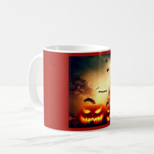 Halloween - Jack-O-Lanterns 8 Mok (Voorkant links)