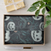 Halloween Jack-O'-Lanterns in het bos Tissuepapier (Geschenk)