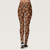 Halloween Jack O Lanterns Leggings (Achterkant)