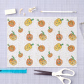 Halloween Jack-O-Lanterns Waterverf Tissuepapier (Craft)