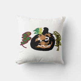 Halloween jack of 'lantaarn koffie kussen