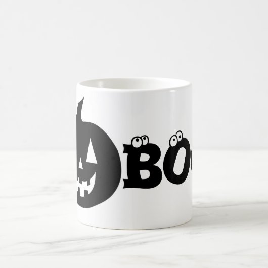 Halloween JACK O'LANTERN BOO! Koffiemok (Center)