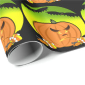 Halloween Jack O'Lantern Cadeaupapier (Rol Hoek)