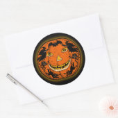 Halloween Jack O'Lantern Sticker (Envelop)