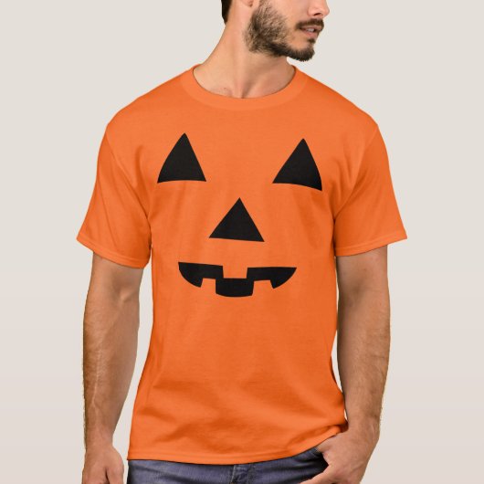 Halloween Jack O'Lantern T-shirt (Voorkant)