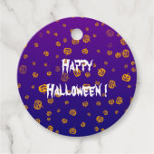 Halloween Jack Pumpkins Bedankjes Labels (Voorkant)