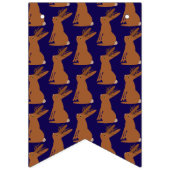 Halloween Jackalope Trick or treat Custom Vlaggetjes (Derde vlag)