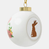 Halloween Jackalope Trick or treat Keramische Bal Ornament (Links)