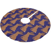 Halloween Jackalope Trick or treat Kerstboom Rok (Gekanteld)