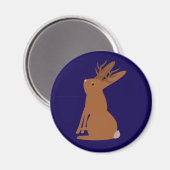 Halloween Jackalope Trick or treat Magneet (Voorkant / Achterkant)
