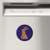Halloween Jackalope Trick or treat Magneet (Insitu (Vaatwasser))