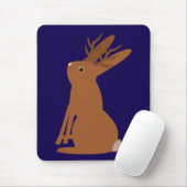 Halloween Jackalope Trick or treat Muismat (Met muis)