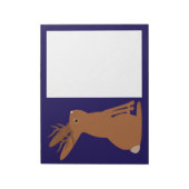 Halloween Jackalope Trick or treat Notitieblok (Linkerzijde)