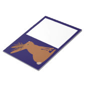 Halloween Jackalope Trick or treat Notitieblok (Schuin)