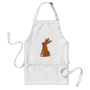 Halloween Jackalope Trick or treat Standaard Schort
