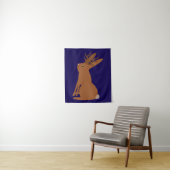Halloween Jackalope Trick or treat Wandkleed (In situ)