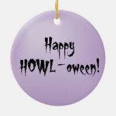 Halloween Japans Ornament van Chin-keramiek (Achterkant)